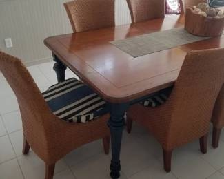 Dining table seats 8