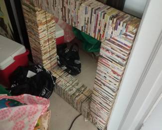 Large wall mirror