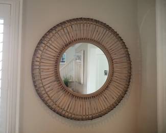 Large wall mirror