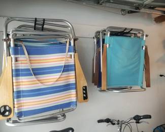 Beach chairs