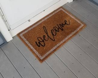 Welcome mat