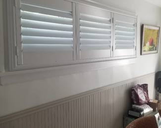 Plantation shutters