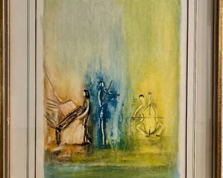 Signed and numbered print by Yosef Kossonogi 63/175