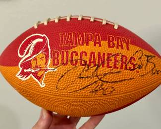 Tampa Bay Football signed by Mike Alstott