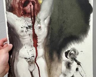 Dali- Large Print from the Biblia Sacra Series w/ COA- Limited Print 221/1499