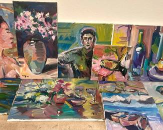 18x Jose Trujillo paintings.