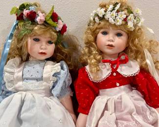 1991 Pair of Vincent De Filippo Dolls