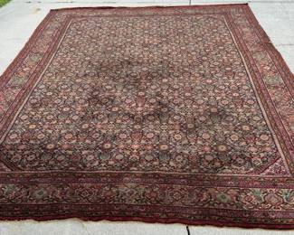 Antique hand made rug