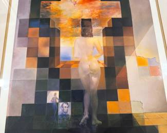 Dali- "Lincoln in Dalivision" print