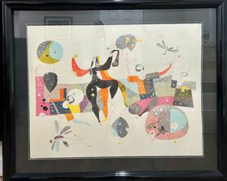 Signed and numbered print by Susanne Dolesch- "Dancers"- 70/300
