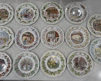 Royal Doulton Brambly Hedge plates