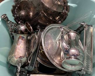 All silver Plate