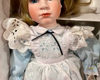 Morgan Brittany Dolls- "Alice and the Too Late Rabbit"