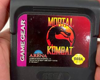 Sega Mortal Kombat Game Gear