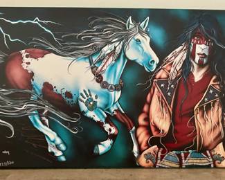 Signed and numbered print by Henri Peter- 129/500