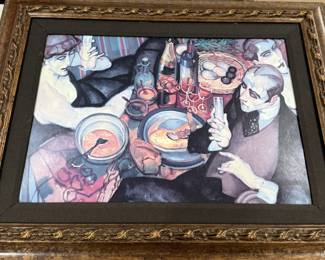 Large decorative print