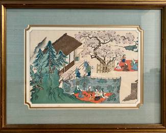 Japanese woodblock print
