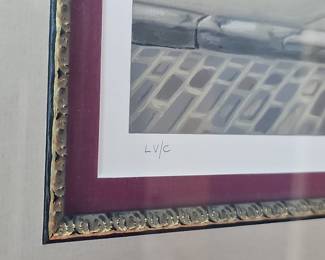 Liudmila Kondakova Limited Edition Serigraph "Les Rives De Notre Dame"