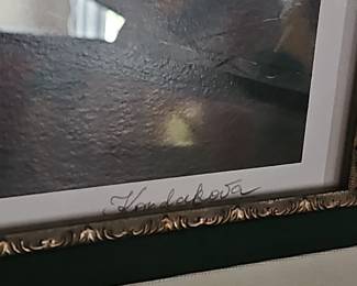 Liudmila Kondakova "Le Consulat" Limited Edition Serigraph