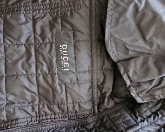 Gucci Men's Quilted Zip-Up Jacket