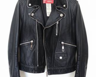 Versace Jeans Couture Leather Jacket and Gucci Zip-Up Jacket