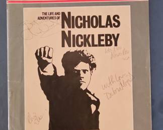 Performing Arts Magazine, July 1986, The Life and Adventures of Nicholas Nickleby, Signed