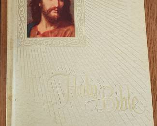 1971-1972 Catholic Heirloom Edition Holy Bible
