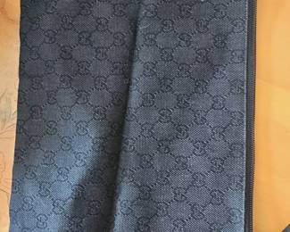 Gucci GG Monogram Canvas Pouch