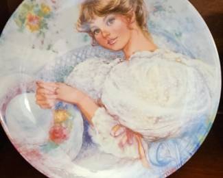 Wedgwood 'The Ring' Collector Plate by Mary Vickers