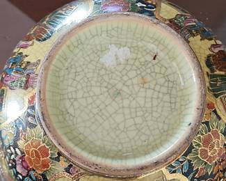 Antique Chinese Famille Rose Medallion Porcelain Bowl
