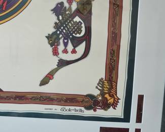 Book of Kells Inspired Decorative Scarf