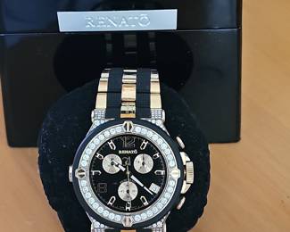 Renato Wilde Beast Chronograph Diamond Watch