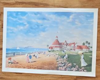 R. Cynes Hotel del Coronado Limited Edition Print