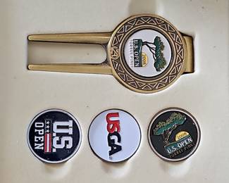 2008 U.S. Open Torrey Pines Divot Repair Tool and Ball Marker Set