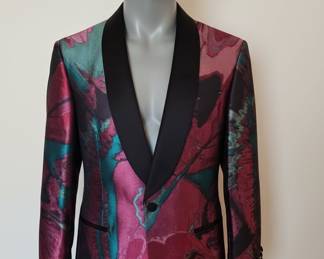 Tom Ford Men's Silk Oriental Floral Dinner Jacket