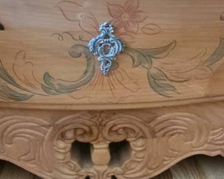 Vintage Hand-Painted Dresser