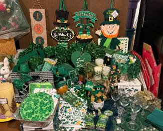 Correction of St. Patrick’s Day party favors