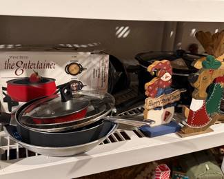 New pots and pans
