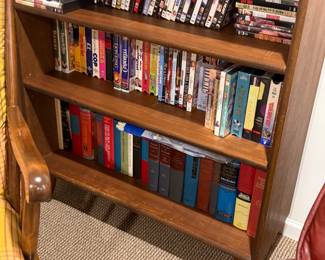 Bookshelf, DVDs VHS