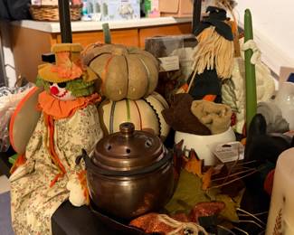Fall and Halloween decor