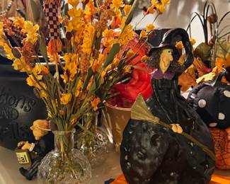 Fall and Halloween decor