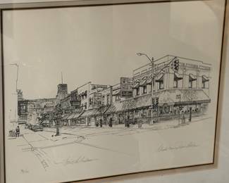 Pencil/ink art drawings