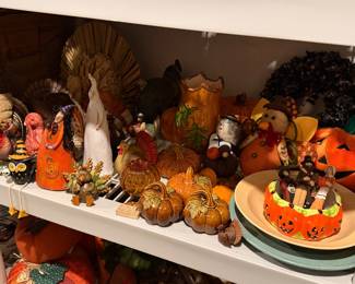 Fall and Halloween decor