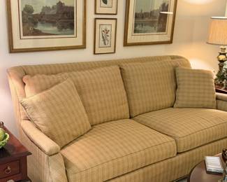 Extra clean, couch, elegant, signed prints