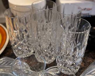 Crystal glassware