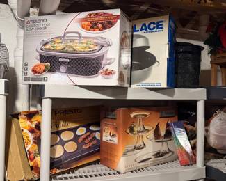 New roaster and kitchen appliances