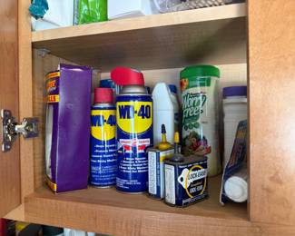 Miscellaneous chemicals and sprays household use