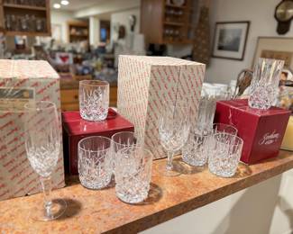 Gorman’s crystal stemware