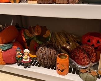 Fall and Halloween decor