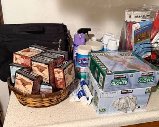 Household cleaning chemicals